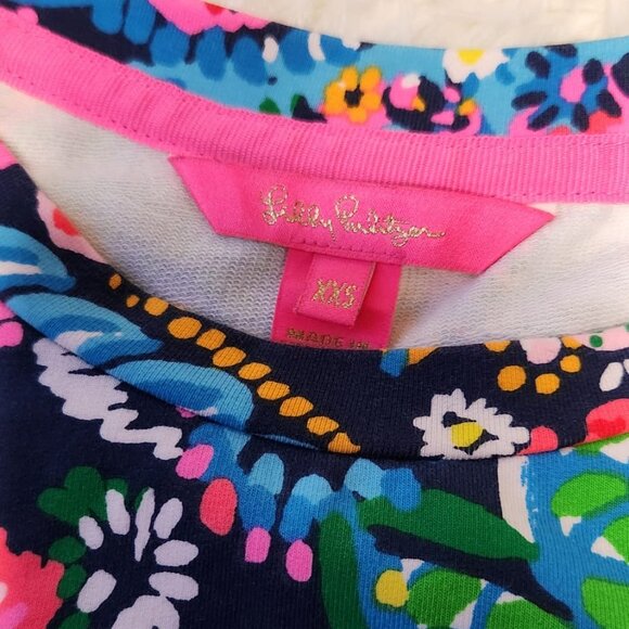Lilly Pulitzer Corden Sweatshirt "Take Me To The Sea" - Picture 4 of 7